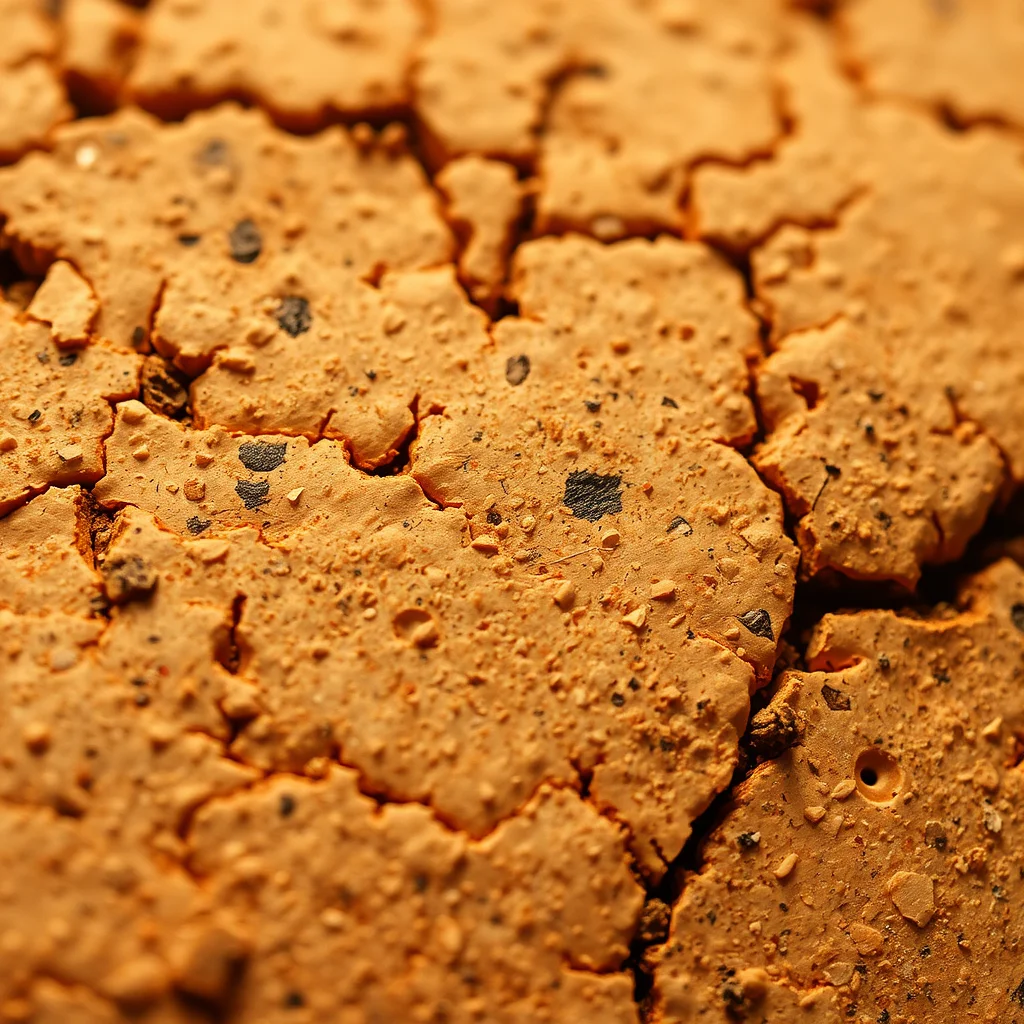 Macro of cork grain