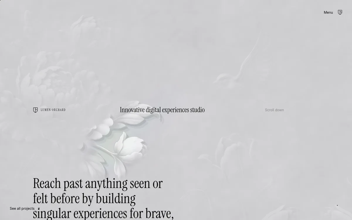 Screenshot of the clean-room rebuild of Immersive Garden