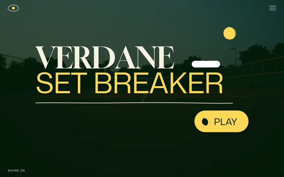 Screenshot of the clean-room rebuild of Lacoste Ace Breaker